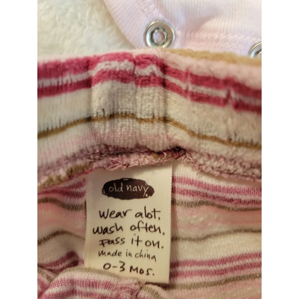 Baby Girl 9 Piece Bundle | Old Navy & Carter's | Newborn to 3 Months